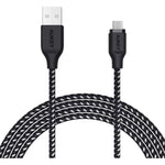 USB-Kabel auf micro-USB Aukey CB-AM2 Weiß Schwarz 2 m