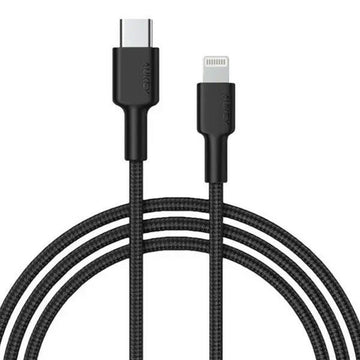 USB-C auf Lightning Verbindungskabel Aukey CB-CL4 Schwarz 1,8 m
