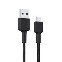 USB auf Lightning Verbindungskabel Aukey CB-CD30 Schwarz 90 cm