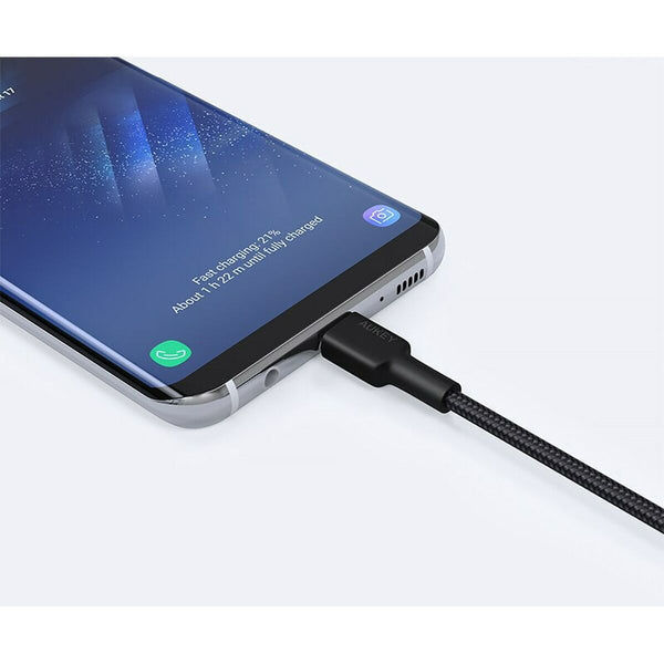 USB auf Lightning Verbindungskabel Aukey CB-CD30 Schwarz 90 cm