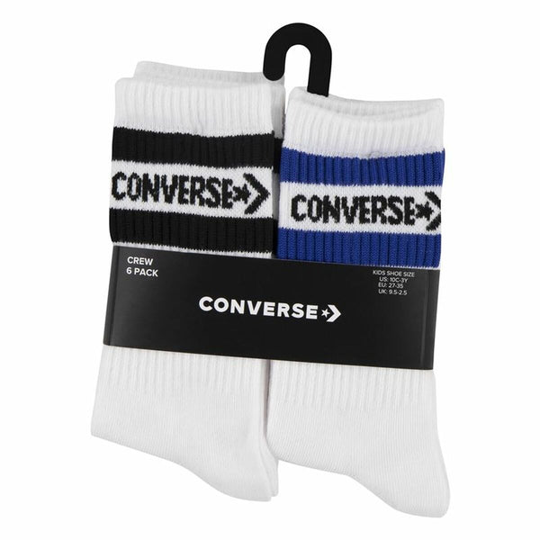 Socken Converse Wordmark Crew Weiß (5-7 Jahre)