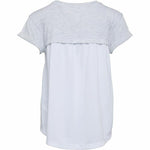 Kurzarm-T-Shirt für Kinder Converse Mix Flyaway Hellgrau