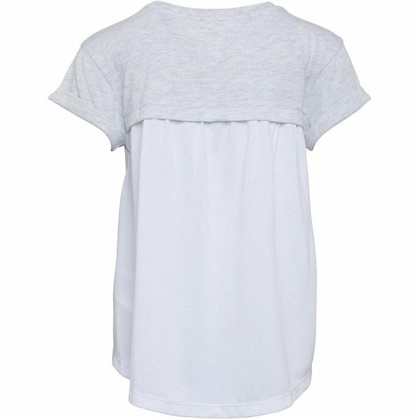 Kurzarm-T-Shirt für Kinder Converse Mix Flyaway Hellgrau