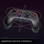 Gaming Controller Powera Lumectra Schwarz