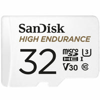 Mikro SD Speicherkarte mit Adapter SanDisk SDSQQNR-032G-GN6IA