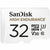 Mikro SD Speicherkarte mit Adapter SanDisk SDSQQNR-032G-GN6IA