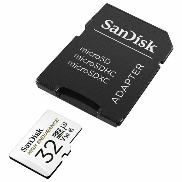 Mikro SD Speicherkarte mit Adapter SanDisk SDSQQNR-032G-GN6IA