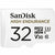Mikro SD Speicherkarte mit Adapter SanDisk SDSQQNR-032G-GN6IA