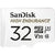 Mikro SD Speicherkarte mit Adapter SanDisk SDSQQNR-032G-GN6IA