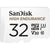 Mikro SD Speicherkarte mit Adapter SanDisk SDSQQNR-032G-GN6IA
