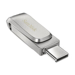 USB Pendrive   SanDisk Ultra Dual Drive Luxe         Stahl 32 GB (1 Stück)