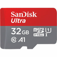 Mikro SD Speicherkarte mit Adapter SanDisk SDSQUA4-032G-GN6MA