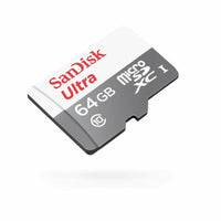 Mikro SD Speicherkarte mit Adapter SanDisk SDSQUNR-064G-GN3MA