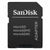 Mikro SD Speicherkarte mit Adapter SanDisk SDSQUNR-064G-GN3MA