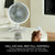 Freistehender Ventilator Shark Weiß