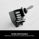 Messerset NINJA Stahl Holz Edelstahl 14 Teile (12 Stück)