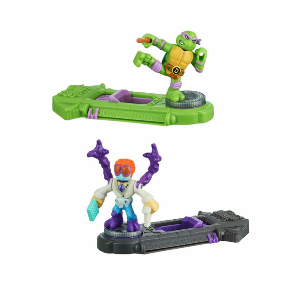 Kampffiguren Teenage Mutant Ninja Turtles Legends of Akedo: Donatello vs Baxter Stockman