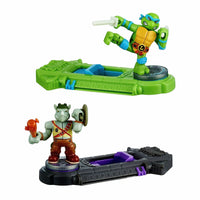 Kampffiguren Teenage Mutant Ninja Turtles Legends of Akedo: Leonardo vs Rocksteady