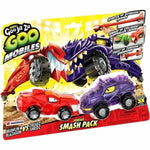 Action-Figur Moose Toys GOO MOBILES - BLAZAGON VS TREADS SHREDZ Rot