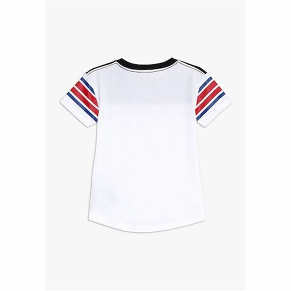 Kurzarm-T-Shirt für Kinder Converse Retro Sport Weiß
