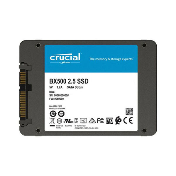 Festplatte Crucial CT240BX500SSD1 240 GB SSD 240 GB SSD SSD 500 MB/s-540 MB/s