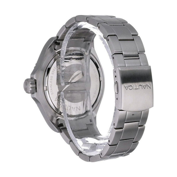 Herrenuhr Nautica CRANDON PARK BEACH Silberfarben (Ø 46 mm)