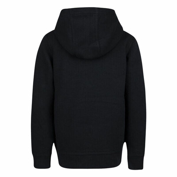 Jungen Sweater mit Kapuze Nike Club Hbr Schwarz
