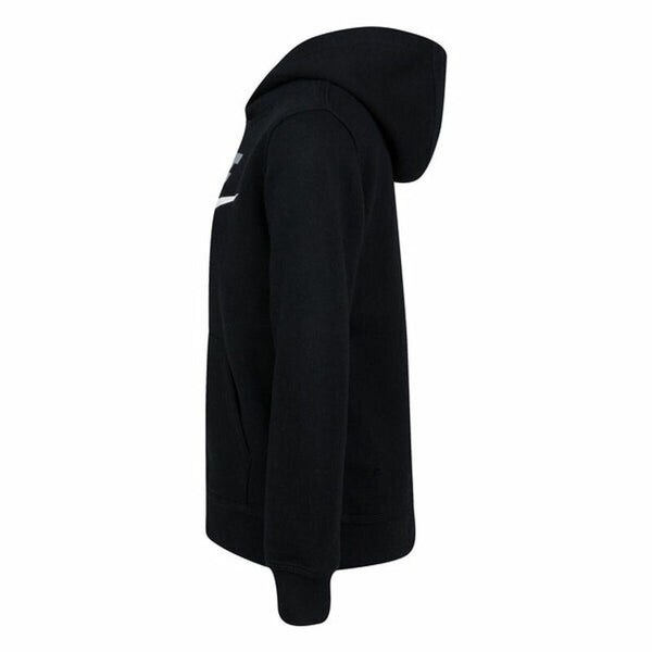 Jungen Sweater mit Kapuze Nike Club Hbr Schwarz