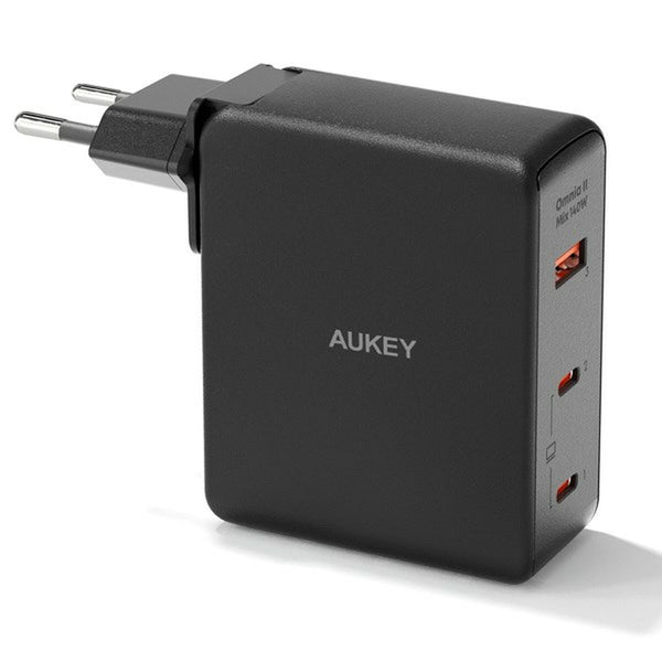 Wandladegerät Aukey PA-B7O Schwarz 140 W