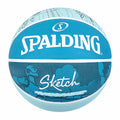 Basketball Spalding Sketch Dribble Blau Kautschuk (Größe 7)