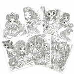 Block mit Zeichnungen zum Ausmalen Hape