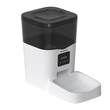 Futternapf für Katzen Sponge Weiß Schwarz