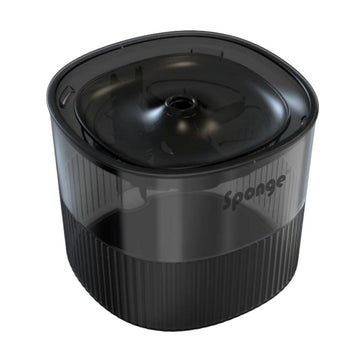 Futternapf für Katzen Sponge Schwarz Kunststoff