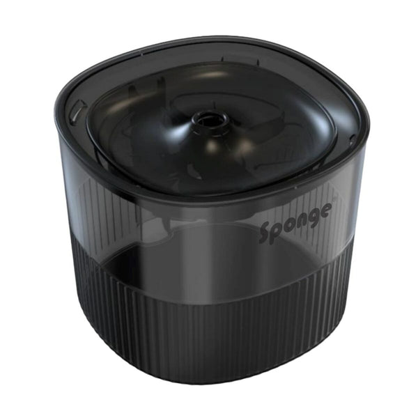 Futternapf für Katzen Sponge Schwarz Kunststoff