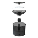 Futternapf für Katzen Sponge Schwarz Kunststoff