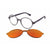 Brillengestell + Sonnenbrille Havaianas FLORIPA-CS-MW2 Ø 49 mm Clip On