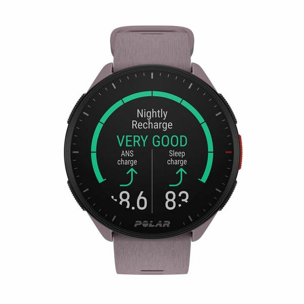 Smart Watch mit Schrittzähler Running Polar Lila 1,2"