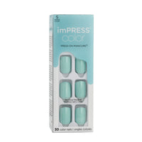 Falsche Nägel Kiss imPRESS color Nº 008 Mint to Be (30 Stück)