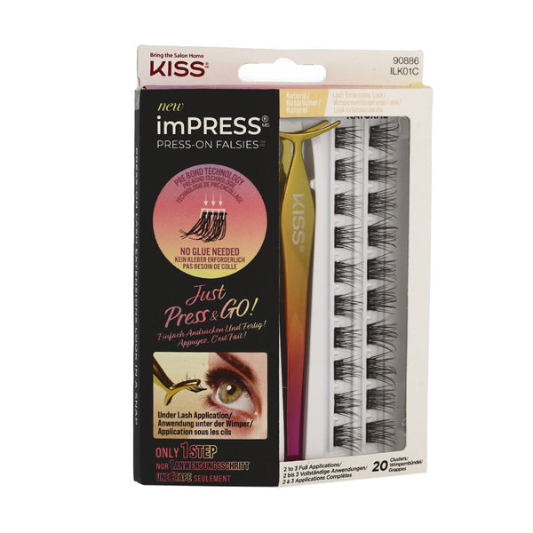 Falsche Wimpern Kiss imPRESS 20 Stück