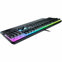 Gaming Tastatur Roccat Magma Schwarz AZERTY