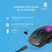 Schnurlose Mouse Turtle Beach Kone XP Air Schwarz