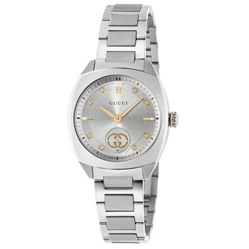 Damenuhr Gucci YA142510 Silberfarben