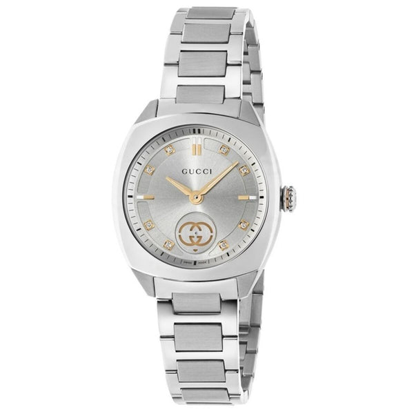 Damenuhr Gucci YA142510 Silberfarben