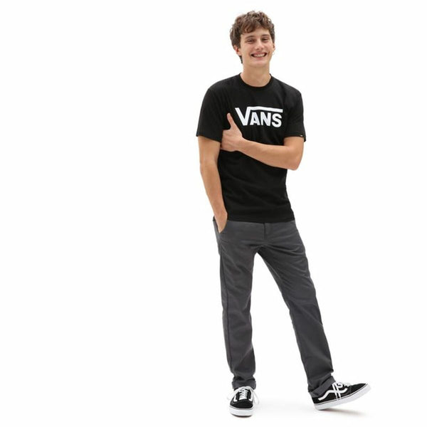 Herren Kurzarm-T-Shirt Vans Mn Classic Weiß Schwarz