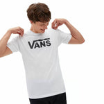 Herren Kurzarm-T-Shirt Vans Mn Classic Weiß Schwarz