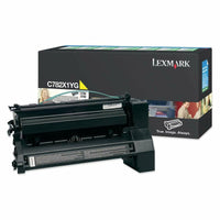 Original Toner Lexmark C782X1YG Gelb