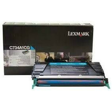 Toner Lexmark Lexmark C734A1CG Schwarz Türkis