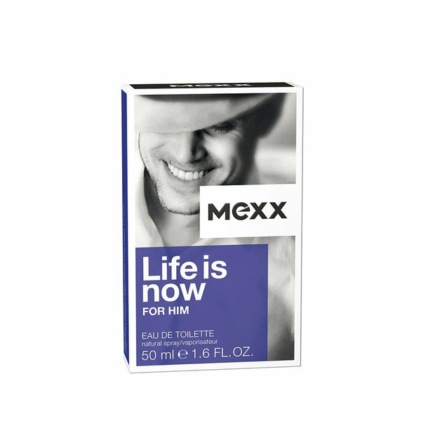 Herrenparfüm Mexx Life is Now for Him EDT 50 ml