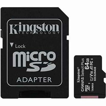 Mikro SD Speicherkarte mit Adapter Kingston Canvas Select Plus 64 GB