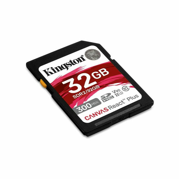Mikro SD Speicherkarte mit Adapter Kingston SDR2/32GB 32 GB SDXC UHS-II 8K Ultra HD (Restauriert A)